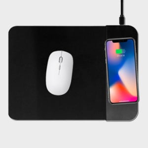 고속 10W 무선 충전 게이밍 사무용 데스크 프리미엄 마우스 단패드