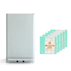 매직캔 히포 휴지통 27L 세이지 + 히포전용리필5개입 (MH280SG+280R5B)