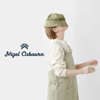 NIGEL CABOURN 코튼 데님 버킷햇