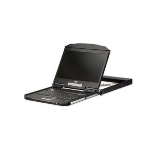 ATEN CL3100NX 1U 싱글 레일 와이드스크린 LCD 콘솔
