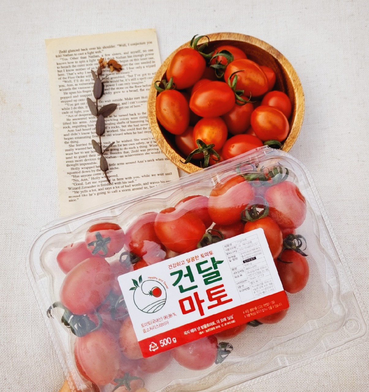 스테비아 토마토 방울토마토 애플 완숙 설탕 대추 선물세트 건달마토
