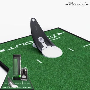 퍼트아웃 퍼팅 홀컵 매트 퍼팅연습기 세트