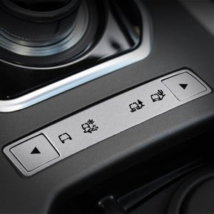 랜드로버 레인지로버 이보크 1세대 지형 모드 주행 모드 버튼 커버