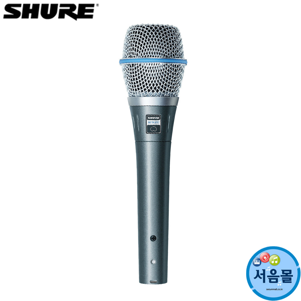 Shure 슈어 콘덴서 마이크 BETA87C 단일지향성 보컬용 마이크
