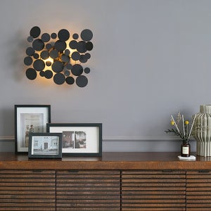 직부 벽등 벽조명 인테리어 워홀 2등 블랙