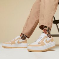 바이셀오사카 오렌지스트릿 남녀공용 일본 나이키 우먼스 에어조던1 플랫폼 / Nike Wmns Air Jordan1 Low Platform ufeff(Beige) DH7004-102