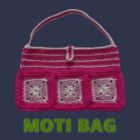 MOTI BAG (Pink) (핸드메이드 코바늘가방)