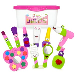 소프트 핑크 미용놀이 10p