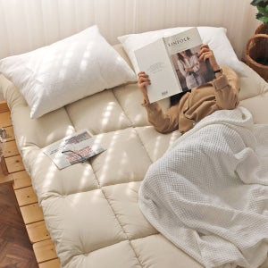 구르미온 침대 바닥 토퍼 차박 매트리스 접이식 요 SS Q K LK KK 리버시블