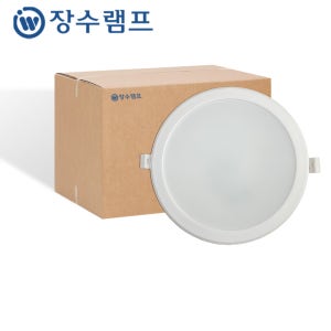 장수램프 LED 다운라이트 확산형 15cm(6인치) 20W 박스판매 20개입