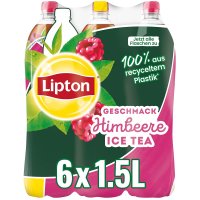 LIPTON ICE TEA 독일 립톤 라즈베리 아이스티 페트 음료 1.5L 6개입