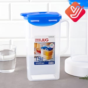 락앤락 냉장고 손잡이 물병 1.5L 가정 업소 카페 물통