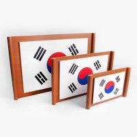 정부권장 족자형 태극기 소 중 대