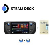 밸브 스팀덱 Valve Steam Deck 휴대용 게임기 - 보호필름 + 엄지캡 포함