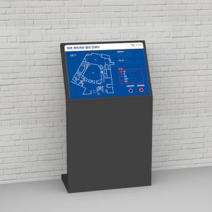 촉지도 스텐드고급 음성도움벨 촉지도식안내판 점자촉지도 BU0225
