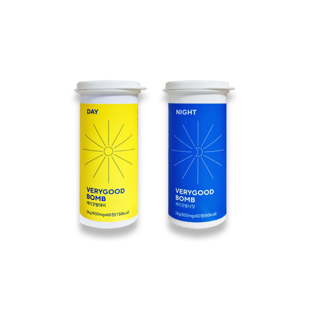 <b>비욘드 푸드</b> 남성 활력엔 베리굿밤 데이&amp;나잇 600mg 60정