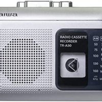 AIWA 휴대용 카세트 테이프 녹음기 레코더 TR-A30S 라디오