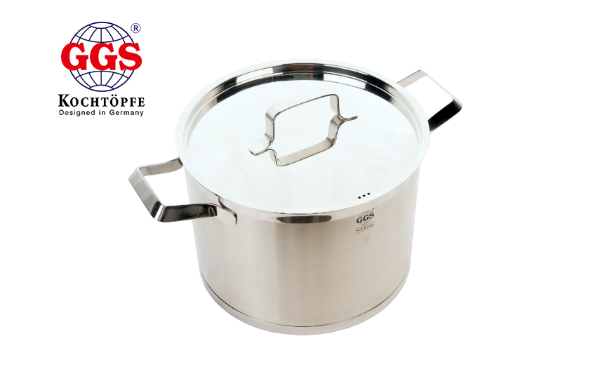 독일 GGS 프로피쿡 28cm 대용량 곰솥 고급 스테인레스 304 바닥3중 곰솥 IH스텐
