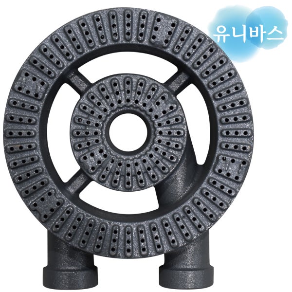 업소용 가스렌지 화구 간택기 2열 버너 (일반 발) 동글 평평 발 간텍기 주물