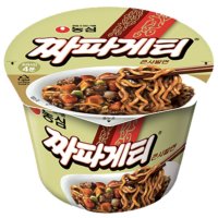 [본사발주] 농심 - 짜파게티 큰컵 123g x 16개