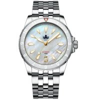 [포이보스 보이저 다이브] PHOIBOS Voyager 200M Automatic Diver Watch PY035E White MOP [정품, 추가금 X]