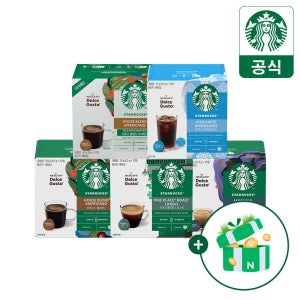 [본사직영]스타벅스 캡슐커피 by 돌체구스토 이달의캡슐 5종(하우스,파이크,에스프레소,하우스 디카페인,아이스 아메리카노) + 3천원 적립 외 13종