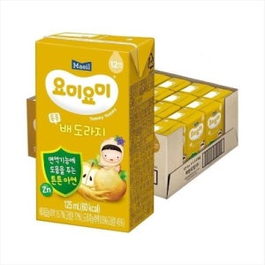 매일유업 요미요미 튼튼주스 배도라지 125ml 24팩