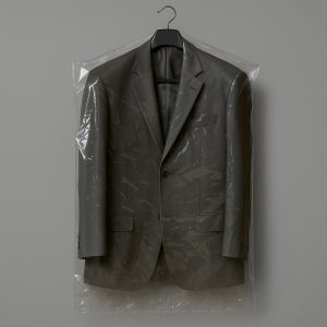 PP 세탁소 비닐 옷커버 58x90cm 100장