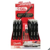 [무료배송] 샤피 볼펜세트 54개입 0.38mm 0.5mm 0.7mm 검정펜 빨강펜 파란색펜 SF-SGEL54 SET