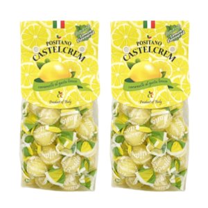 1+1 포지타노 레몬사탕 이탈리아 캔디 선물 간식 졸음방지 수험생 과일 사탕 200g