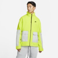 NIKE SHERPA JACKET FLEECE 나이키 스포츠 에센셜 셰르파 플리스 형광 DD5022-345