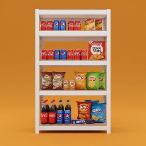 간편조립 선반 수납선반 다용도 철제 벽 팬트리