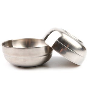 스텐 이중 국대접 중 국공기 국그릇 탕기