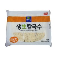 생칼국수6인분 식자재 도매 생면 업소용 식자재 대용량 식당 가정 웰빙 생생 탱탱