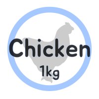 렌네맘마 Blue Chicken1kg - 무항생제 닭으로 만든 렌네맘마