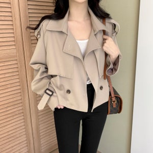 [무배/기획] 포드 숏 트렌치코트