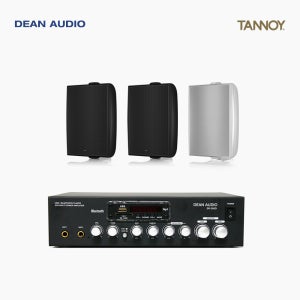 2채널 앰프 SR-250D + 탄노이 DVS4 벽부형 스피커 3개 TANNOY 매장 카페 음향패키지