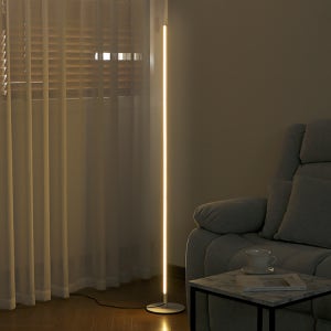 [온라인아울렛] 바네스데코 LED 장스탠드 리모컨 무드등 직선형 플로어 조명