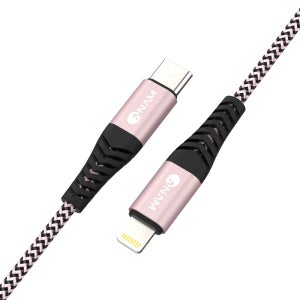 아남 C to 8 메탈 패브릭 케이블 2.0M AN-DC205