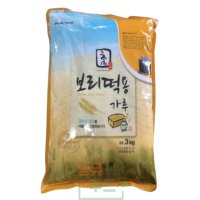 보리떡용가루 참식품 보리술빵 보리빵 3kg