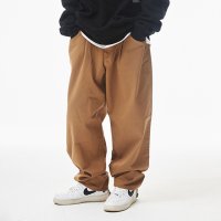 비에스래빗 스트릿팬츠 MID90S LOOSE FIT BAGGY COTTON PANTS CAMEL