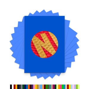 PU전사지 A4 30매 블랙 색상외 의류열전사