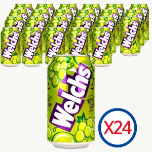 농심 웰치스 청포도맛 355ml 24개 /화이트그레이프맛