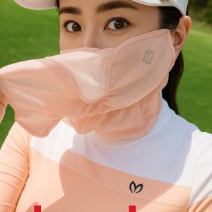 휴스토니 자외선 C4 골프마스크 자외선차단 쿨 여성마스크