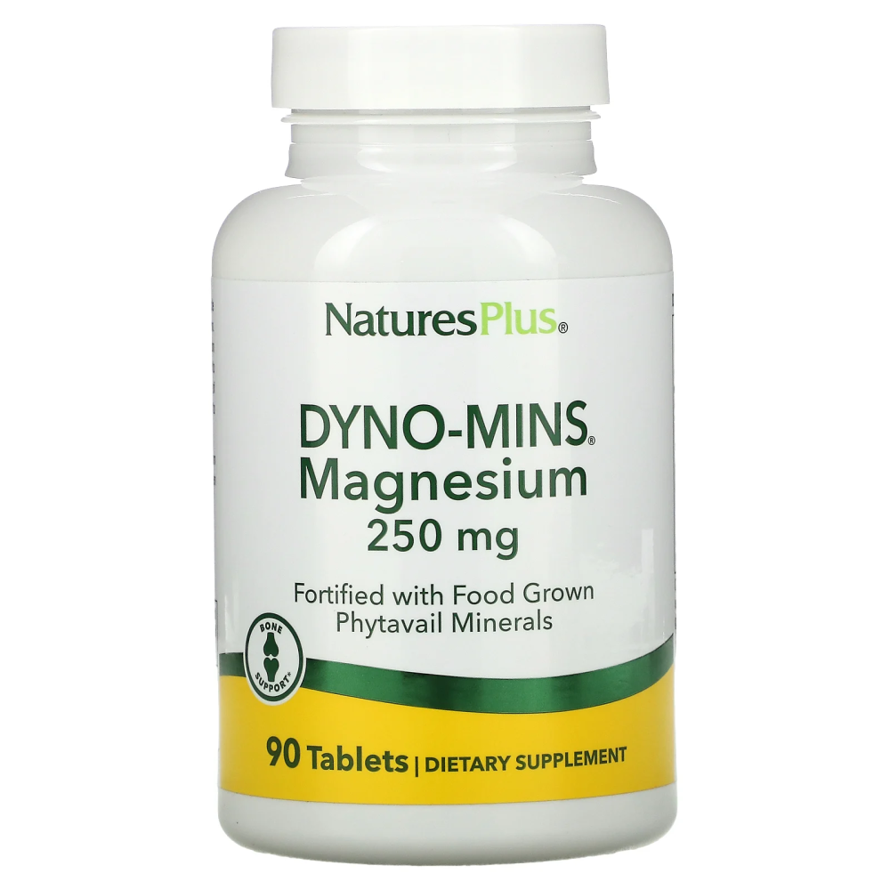 네이처스 <b>Dyno</b> <b>Mins 마그네슘 250mg</b> 90정