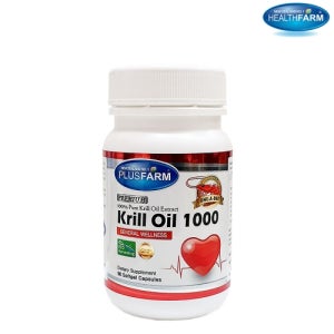 헬스팜 뉴질랜드 플러스팜 남극크릴오일 1000mg 90캡슐