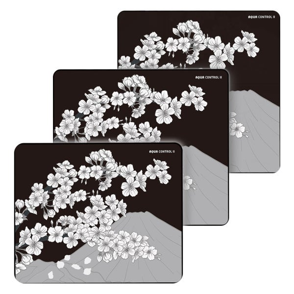 X-raypad 아쿠아컨트롤2 사쿠라에디션 게이밍 마우스패드 엑스레이 나이트 450 400