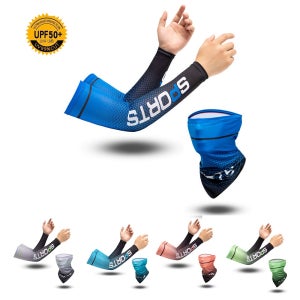 자외선 차단 여름 팔토시 넥워머 세트 패션 쿨토시 자전거 골프 등산