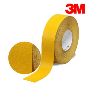 3M 630 미국산 노란색 미끄럼방지테이프 논슬립 계단 패드 50mm x 18M