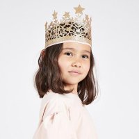 [메리메리]Glitter Fabric Star Crown 글리터패브릭 별크라운_파티왕관-ME217126